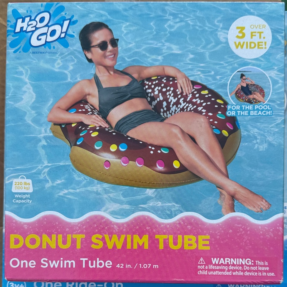 Donut swim tube